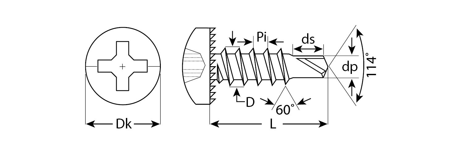 Саморез со сверлом для листового металла КЛМ-СЦ 9.5 x 3.5 мм, цинк, конусная головка, 22000 шт ЗУБР 4-300170-35-09