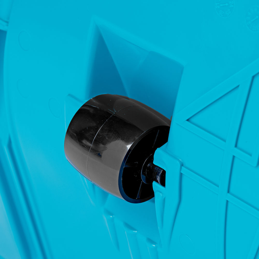 Скрепер для уборки снега, полипропилен, колеса, 750х445х1275 мм, рукоятка с ПВХ, LUXE Palisad (61800)