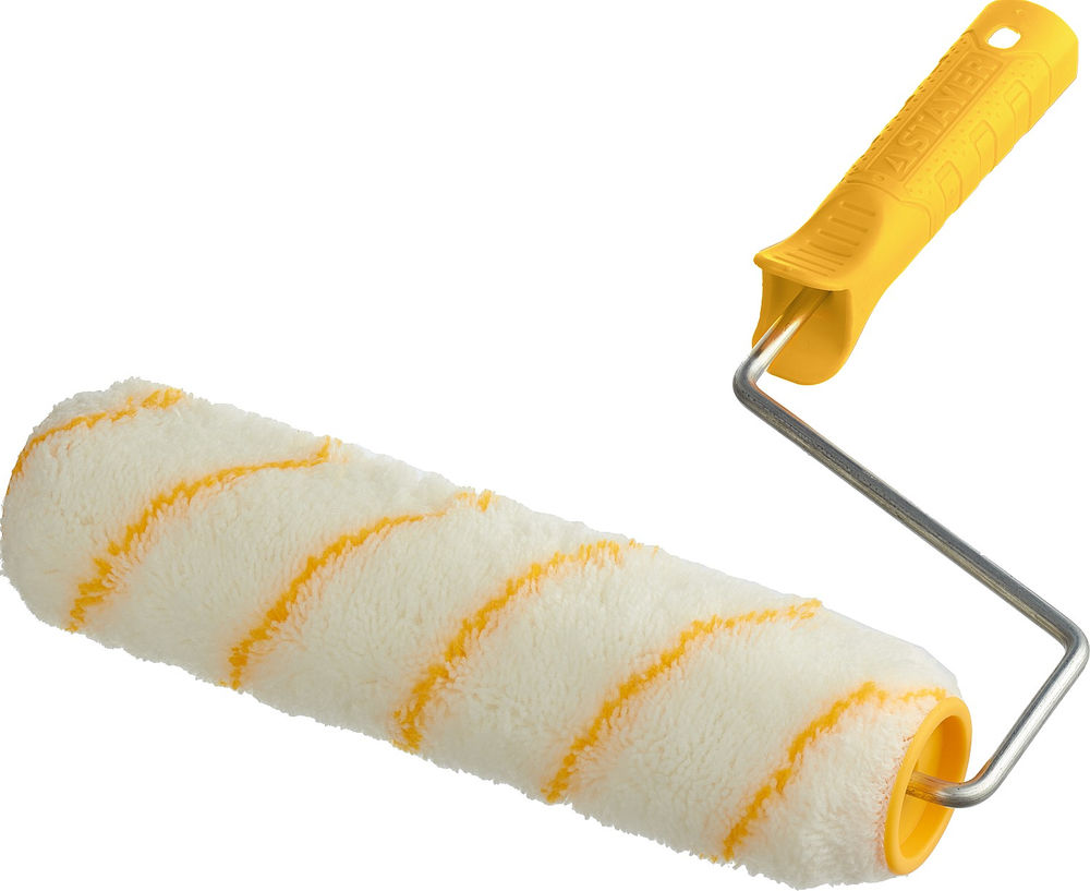 Валик малярный GIRPAINT, 40 х 240 мм, бюгель 6 мм, ворс 12 мм, полиакрил, все виды ЛКМ STAYER 0315-24_z01