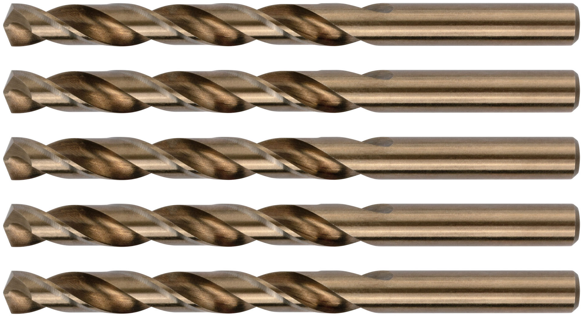 Сверла по металлу HSS с добавкой кобальта 5% Профи 10,0 мм ( 5 шт.) (34000)