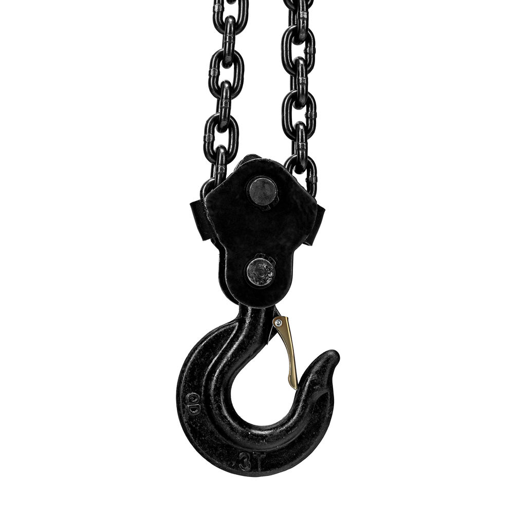 Таль цепная, 3 т, H подъема 3 м, расстояние между крюками 470 мм Matrix (519395)