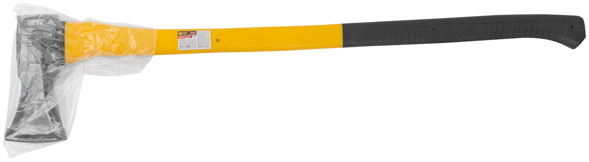 Топор-колун ушастый кованый, фиберглассовая длинная ручка 900 мм, 2000 гр.