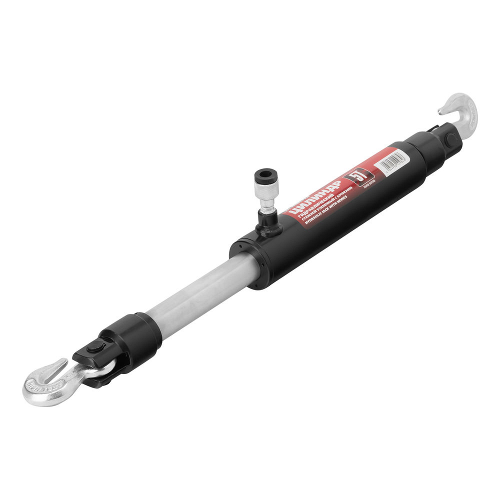 Цилиндр гидравлический, 5 т, стяжной усиленный с крюками Matrix (513475)