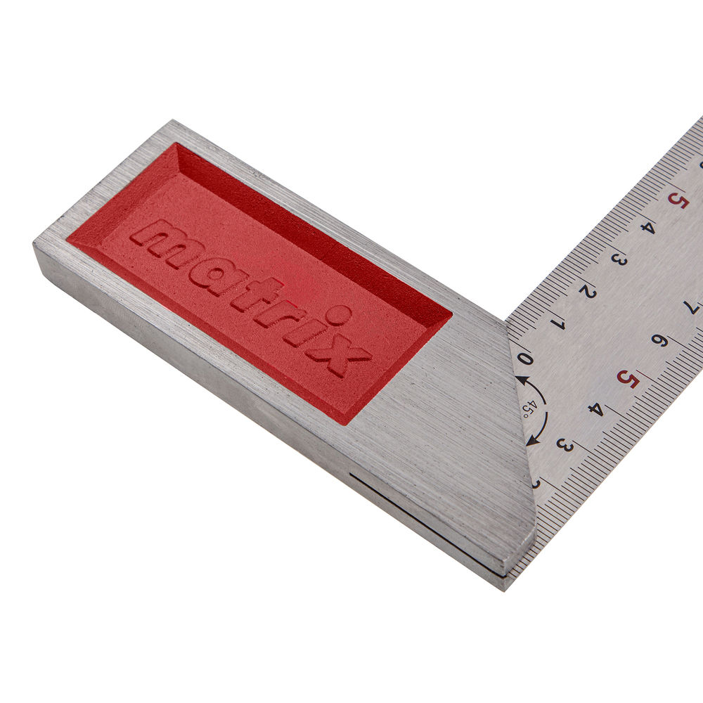 Угольник стальной, 300 мм, градуировка Matrix (32391)