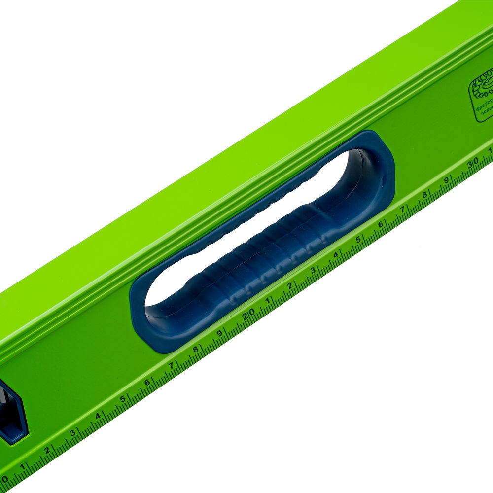 Уровень алюминиевый УС-1, 0-800, фрезерованный, 3 глазка, рукоятки, 800 мм Сибртех (34102)