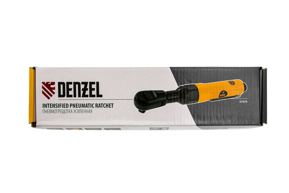 Усиленная пневмотрещотка RP100, 1/2, 160 об/мин, 100 Нм Denzel