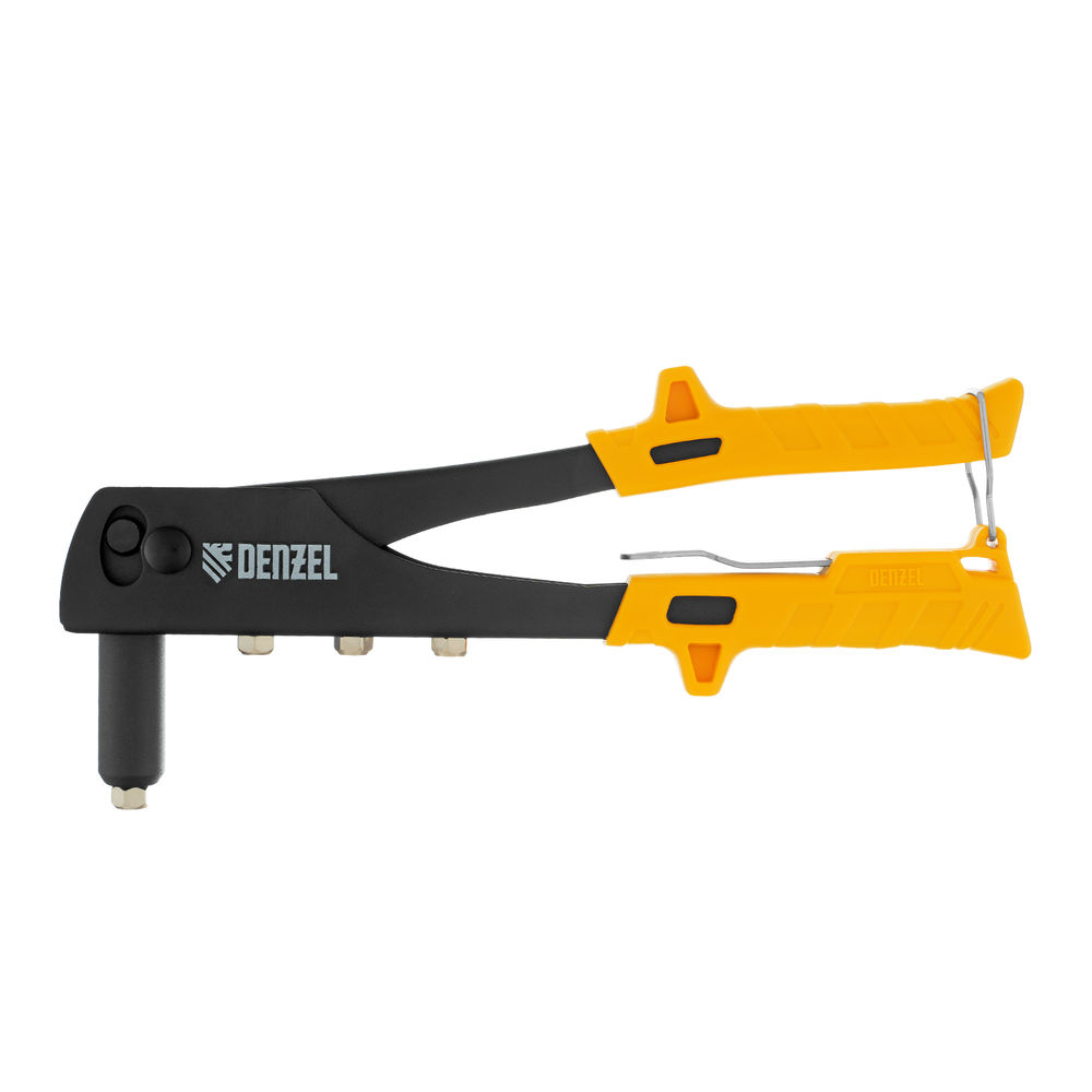 Заклепочник ручной, 255 мм, заклепки 2,4-3,2-4,0-4,8 мм Denzel (40440)