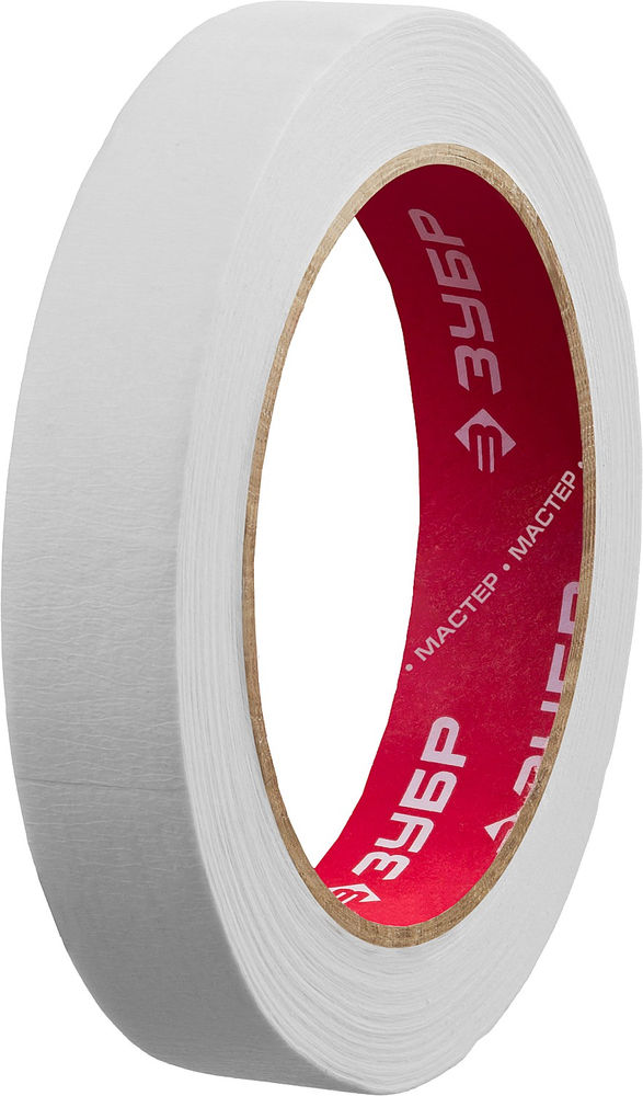 Лента малярная 19 мм?50 м креповая ЗУБР МАСТЕР 12115-19