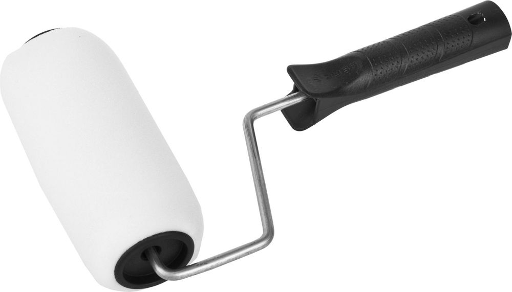 Валик малярный Поролон 44 x 150 мм бюгель 6 мм ворс 11 мм для водорастворимых акриловых лаков и эмалей ЗУБР 03605-15_z01