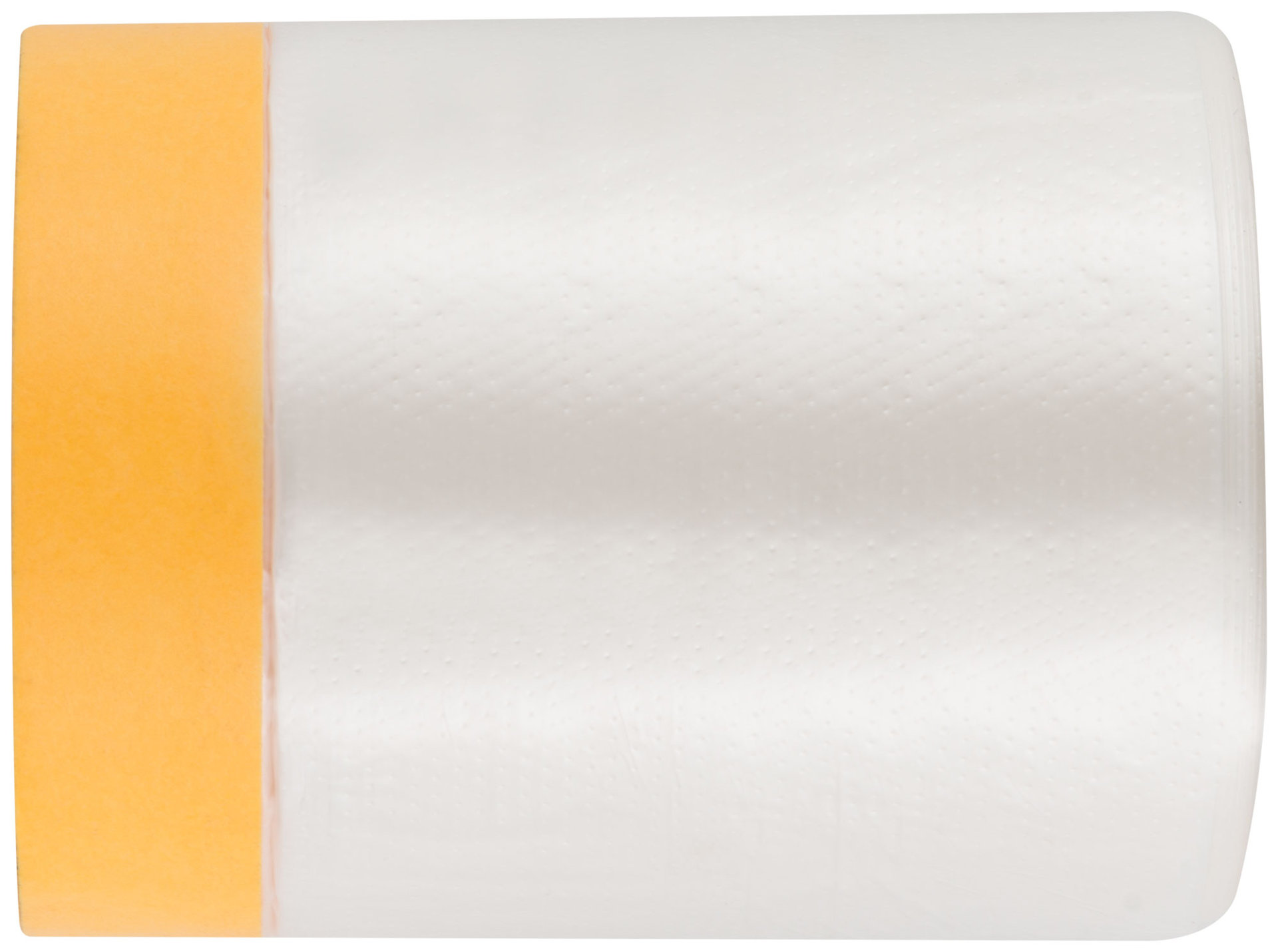 Укрывная пленка с золотистой малярной лентой, статически заряжена, 7 мкр., 55 см х 33 м, Clever Cover, 30-7114