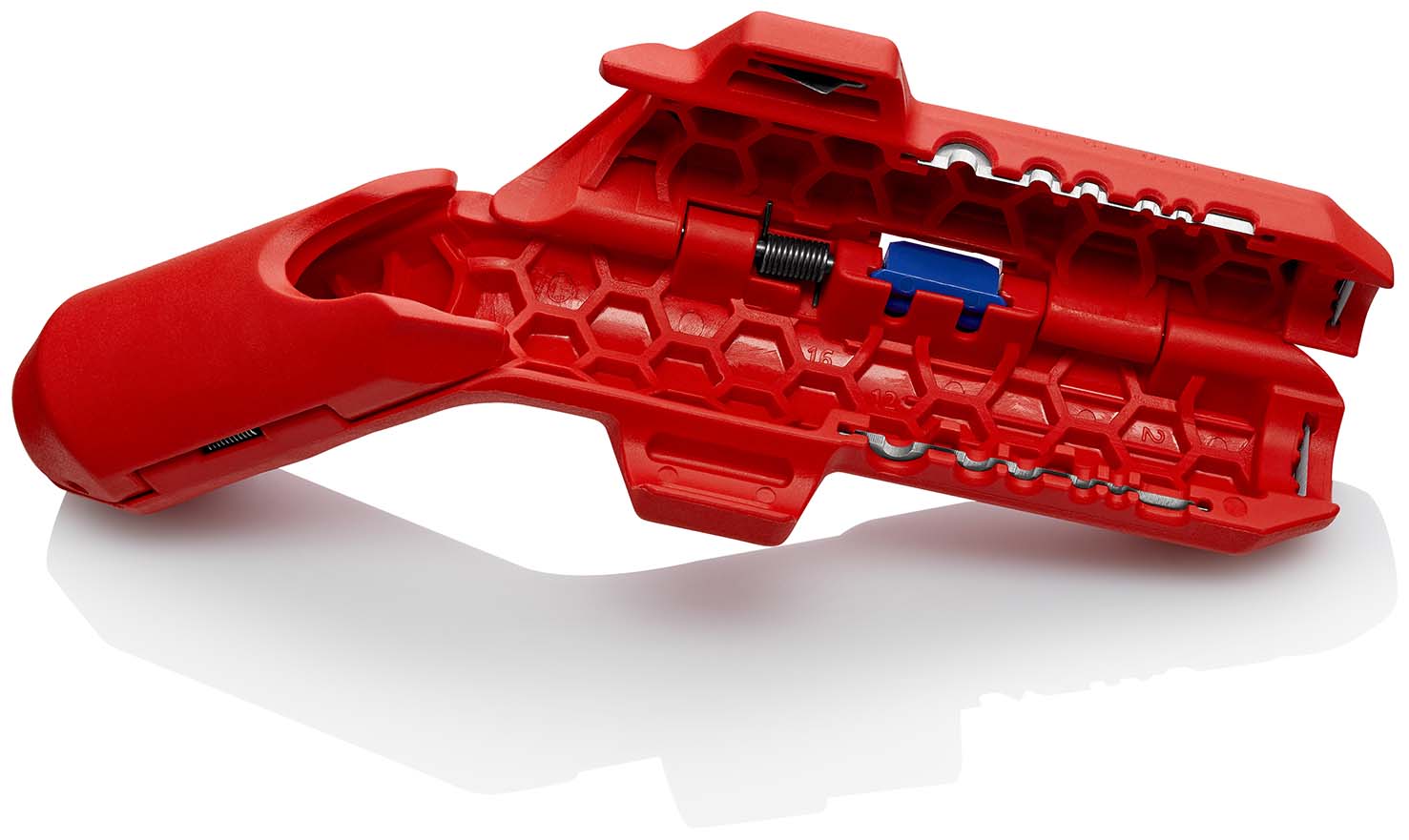 Стриппер универсальный для круглых проводов 135 мм, 0.2-4 мм?, d8-13 мм, для левшей, SB ErgoStrip KN-169502SB