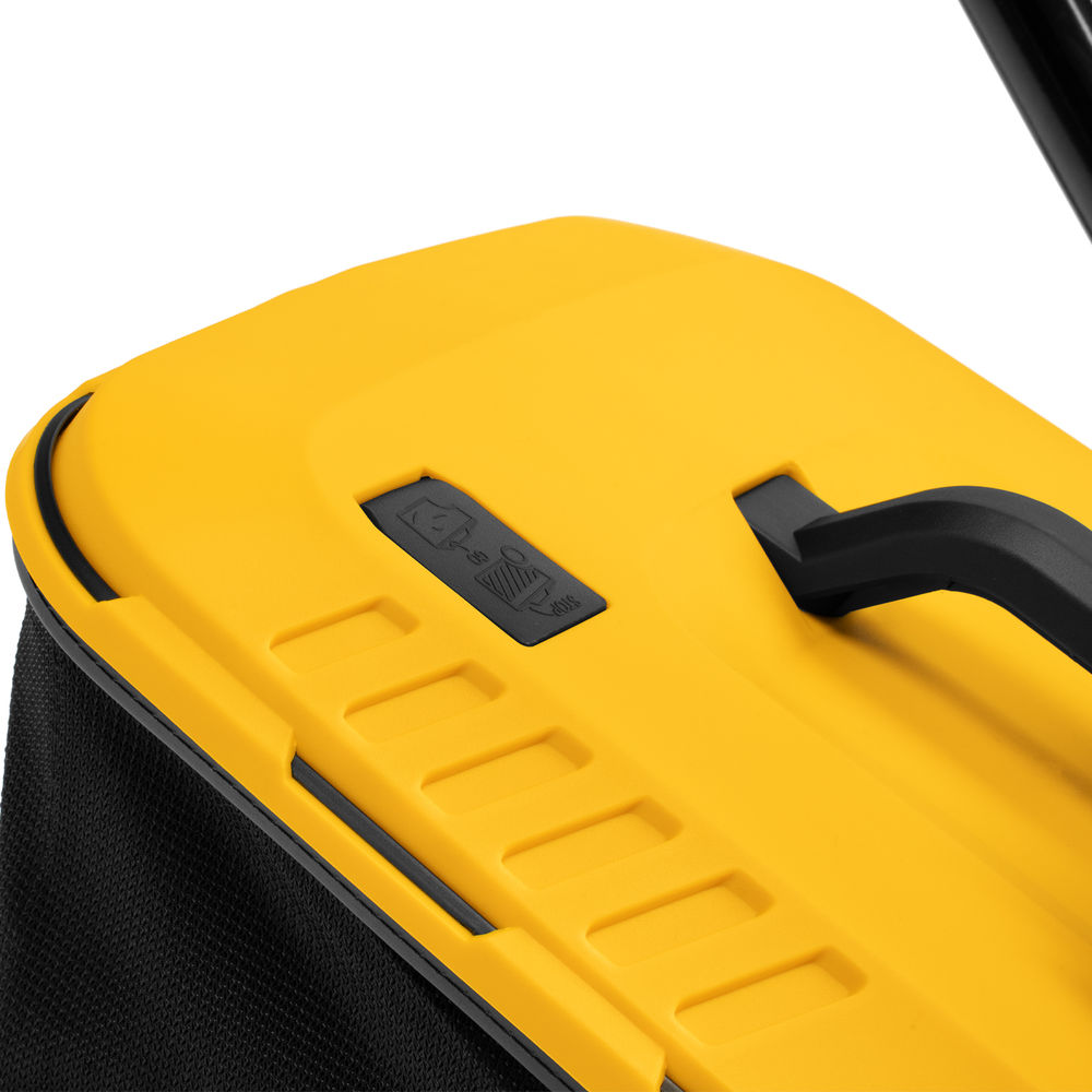 Газонокосилка электрическая GMC-1800, шир. 38см, 1800 Вт, 6 уров., травосб. 35 л Denzel (96629)