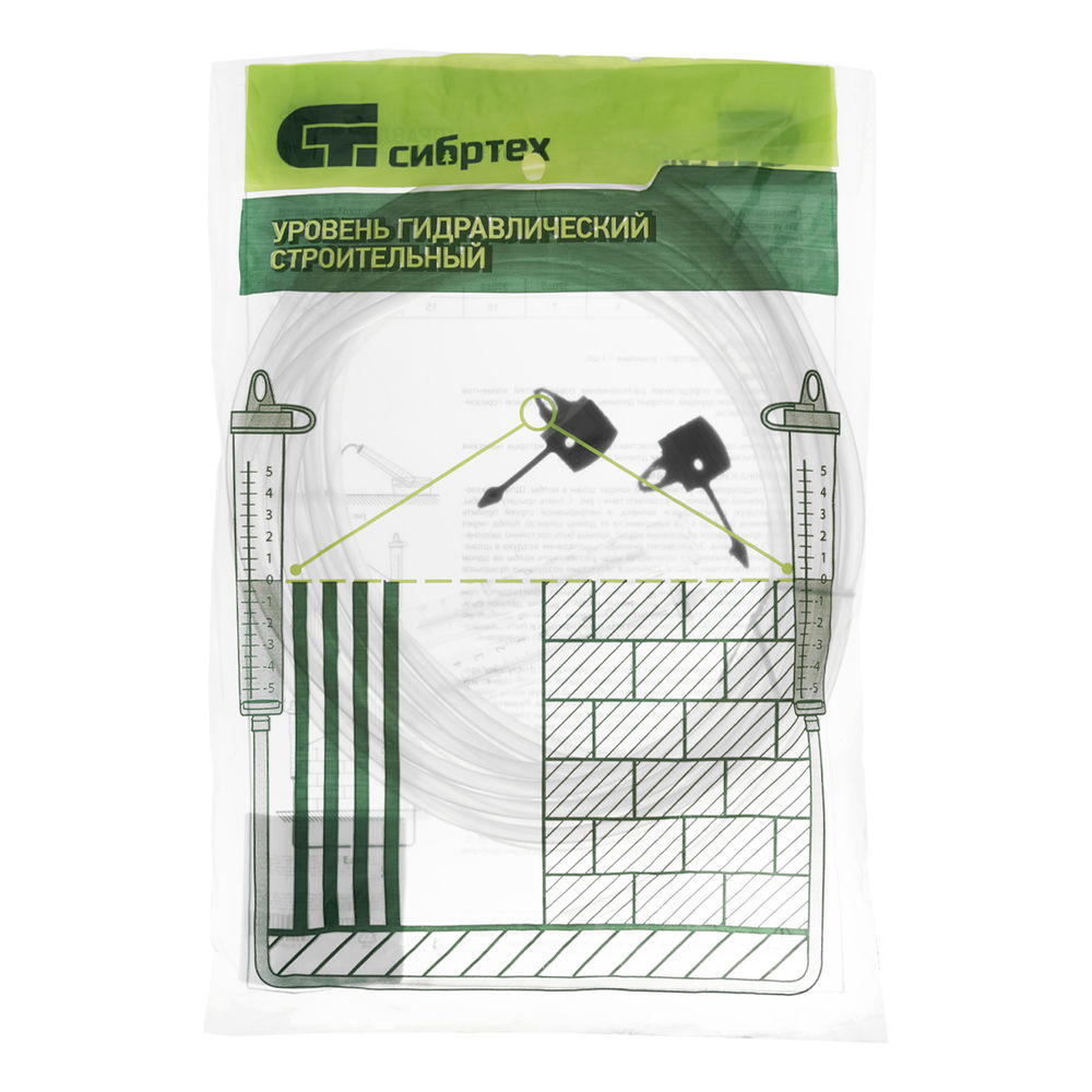 Гидроуровень, L 10 м, D 8 мм, со шкалой Сибртех (37048)