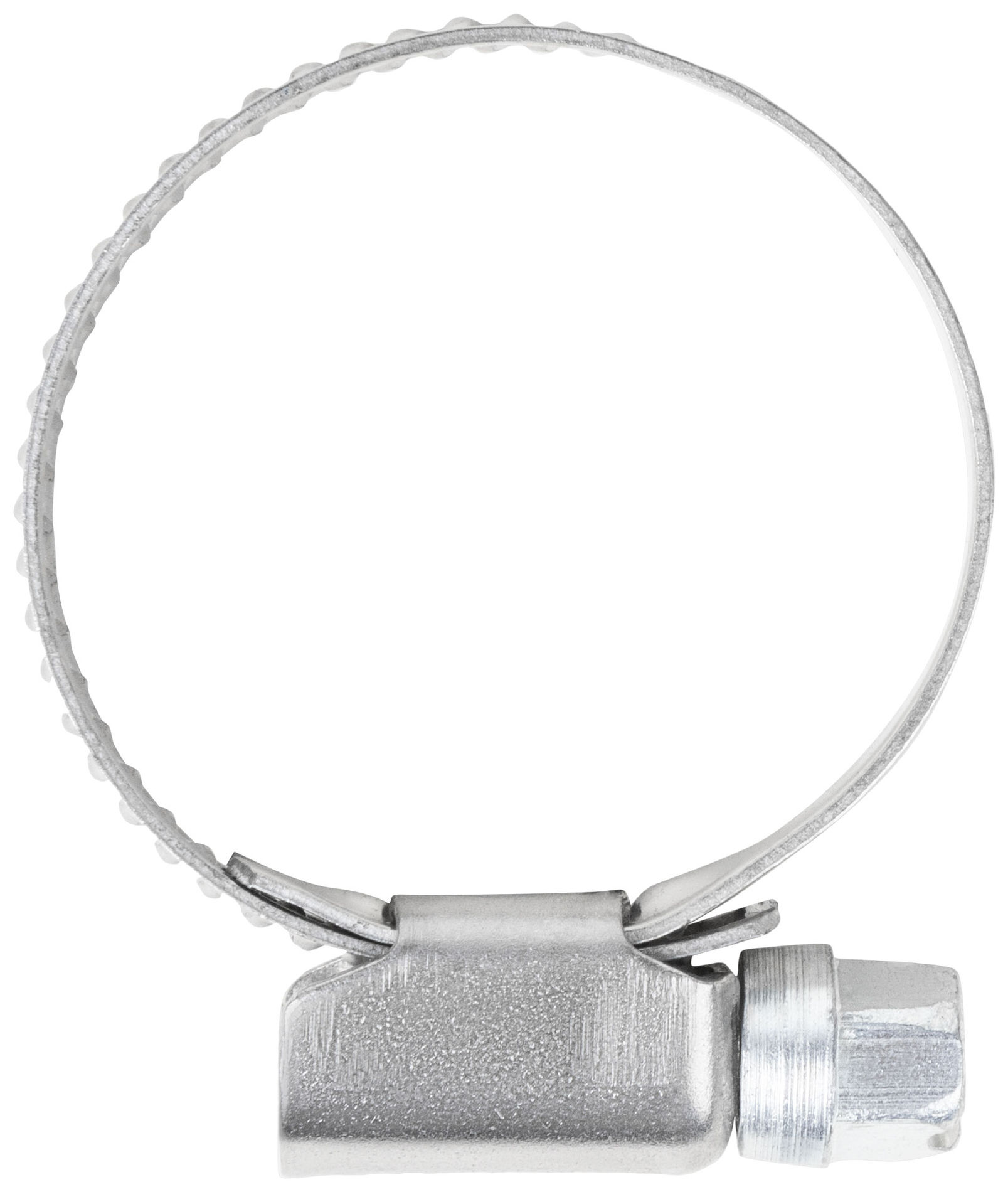 Хомут обжимной накатной, ширина 9 мм, нерж.сталь 16-32 мм (99324т)