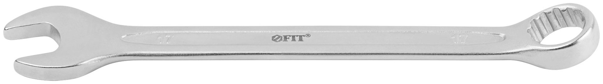 Ключ комбинированный усиленный Гранд, CrV, холодный штамп 17 мм