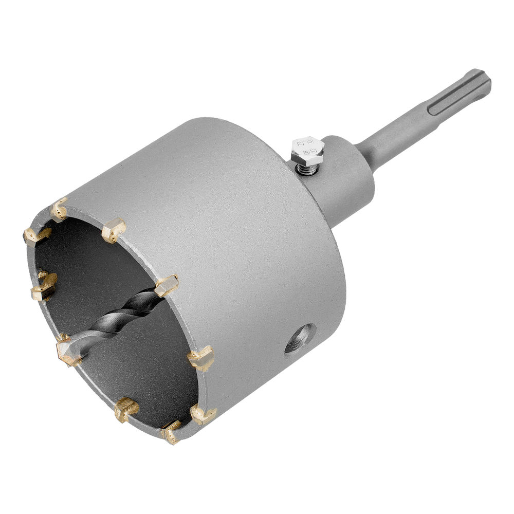 Коронка по бетону в сборе, М22 х 80 мм, SDS Plus Сибртех (703327)