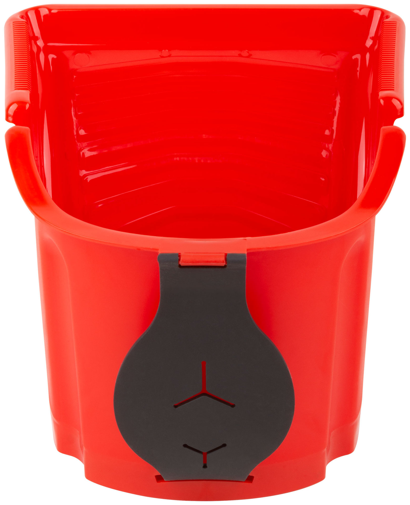 Ковш для краски 1,6 л. с фиксируемой ручкой, красный (30-1351)