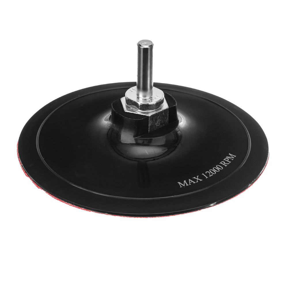 Насадка для дрели и УШМ с липучкой, 125 мм, усиленная (TPU) Matrix (76238)