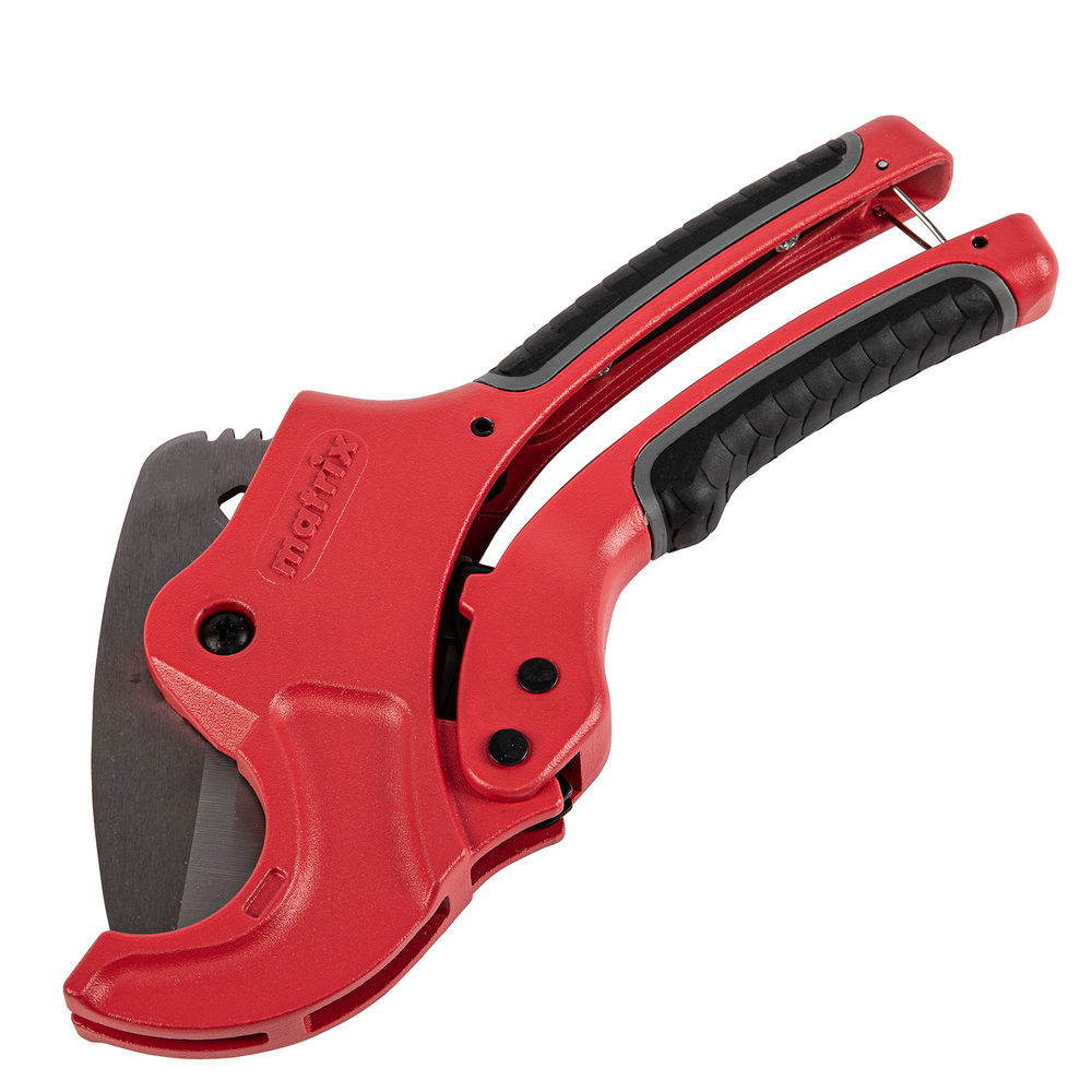 Ножницы для резки изделий из ПВХ, D до 42 мм, лезвие из нерж. стали, автоматич. Matrix (78411)