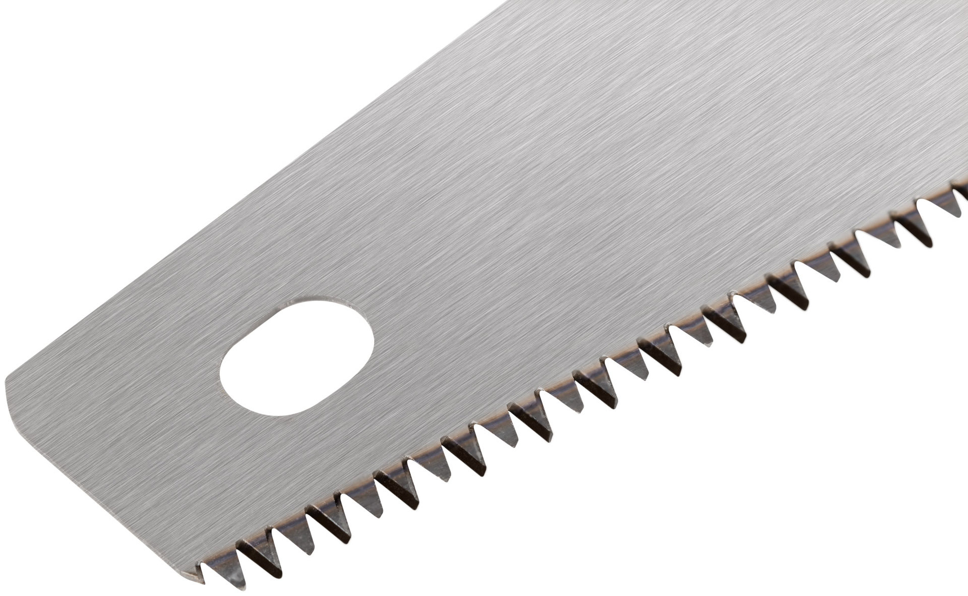 Ножовка по дереву, средний каленый зуб 7 ТPI, 3D заточка, 3К пласт.прорезиненная ручка, Профи 400 мм (40451)