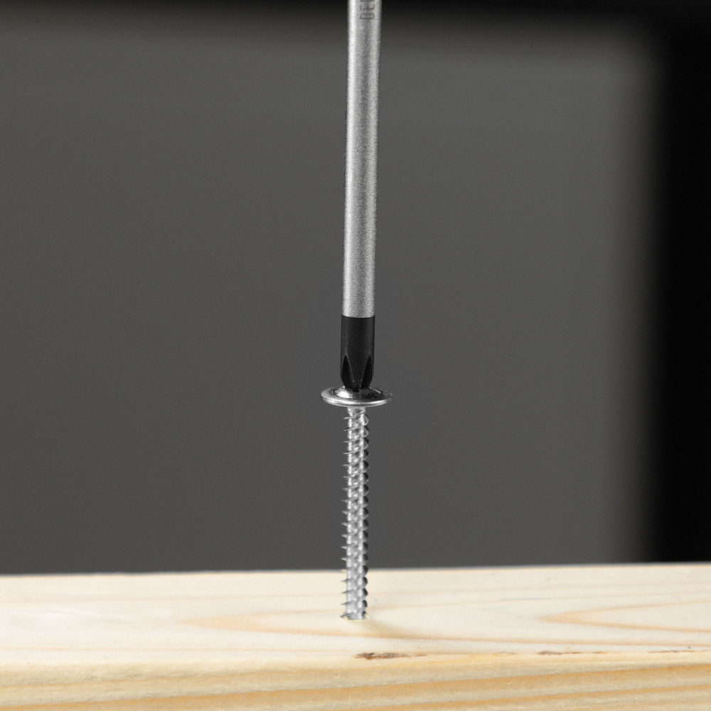 Отвертка, PH1х150 мм, S2, 3к рукоятка Denzel (121767)