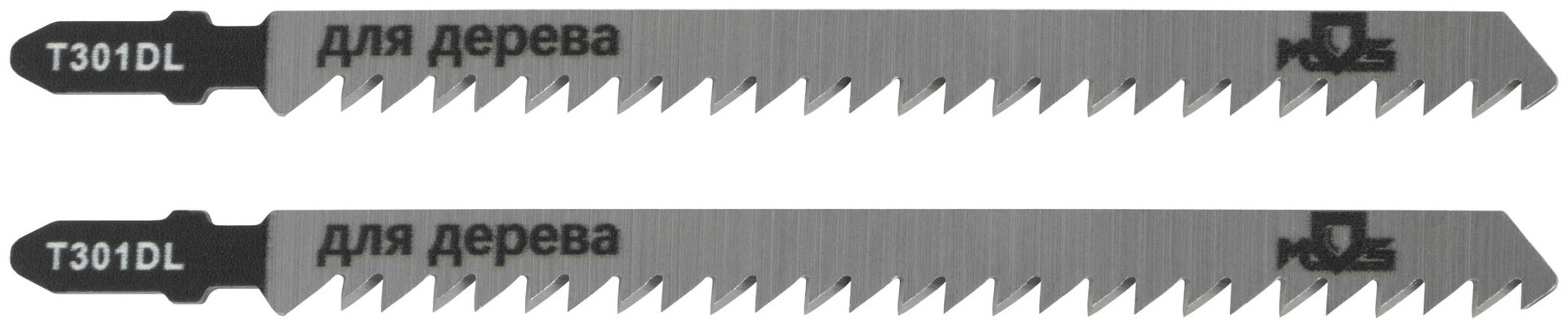 Полотна для эл. лобзика, T301DL, по дереву, HCS, 132 мм, 2 шт. (40828М)
