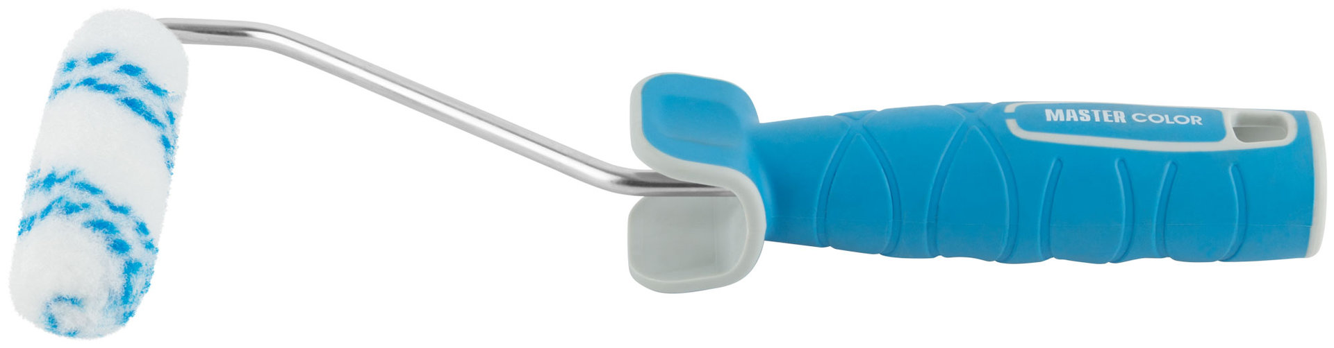 Ролик, ядро 15 мм, полиамид нейлон, ворс 9 мм, 2К-ручка 27 см, 100 мм (30-1056)