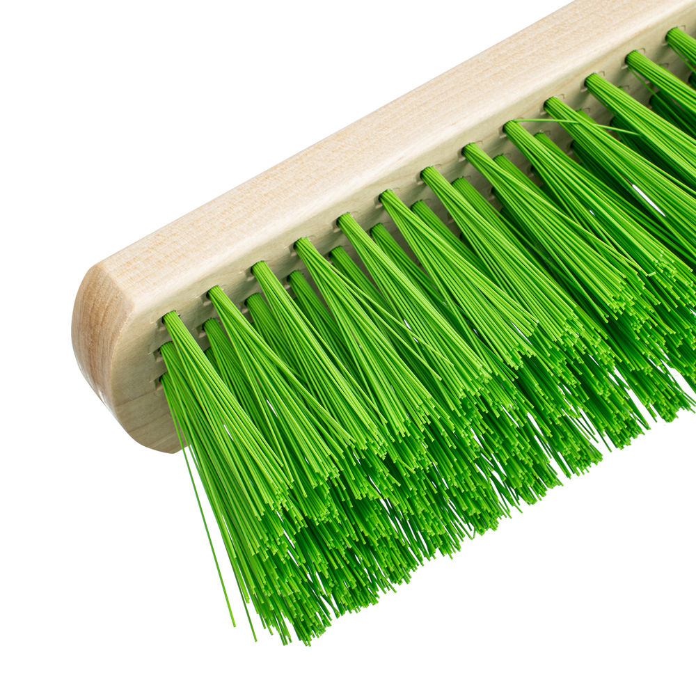 Щетка деревянная для пола, 500 мм, пятирядная, тулейка с резьбой под углом, без черенка Сибртех (84627)