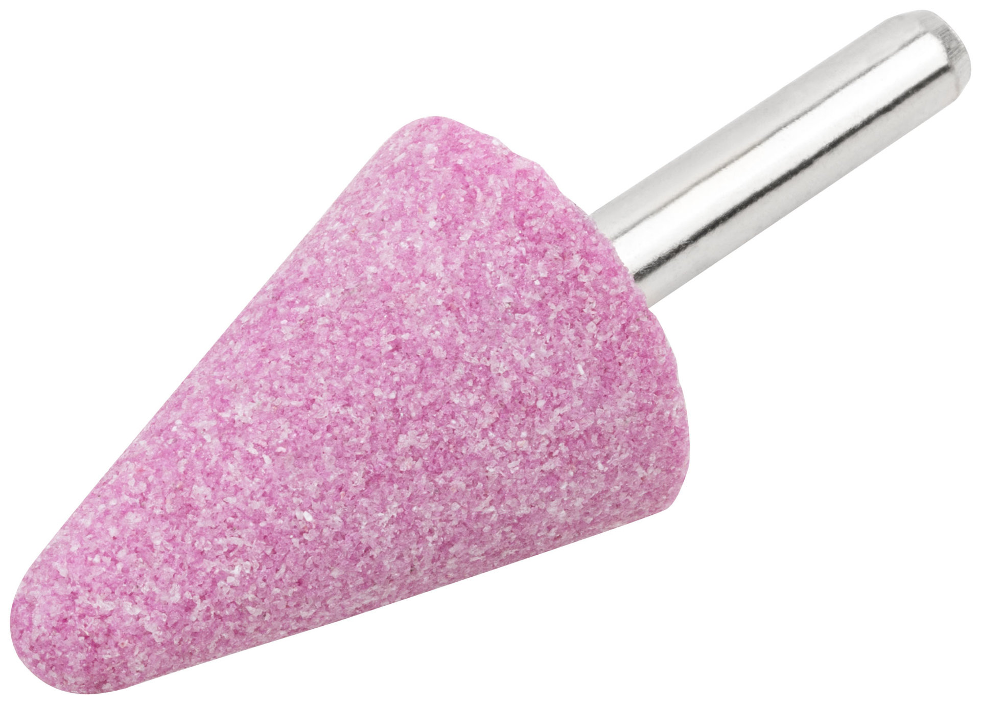 Шарошка абразивная (по металлу), хвостовик 6 мм, конус с закруглением 25 х 35 мм (36962)