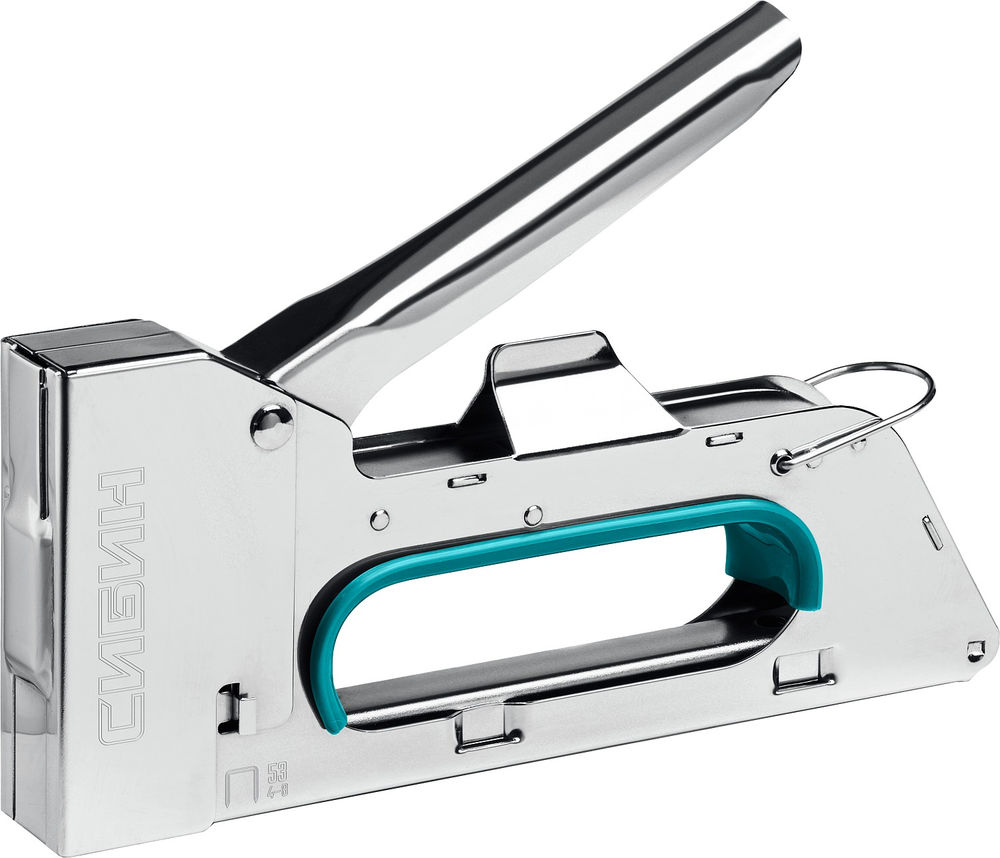 Стальной компактный степлер тип 53 A/10/JT21 23GA 4 - 8 мм СИБИН КРМ-53 31533