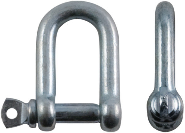 Скоба такелажная (прямой тип) 6мм (31516)