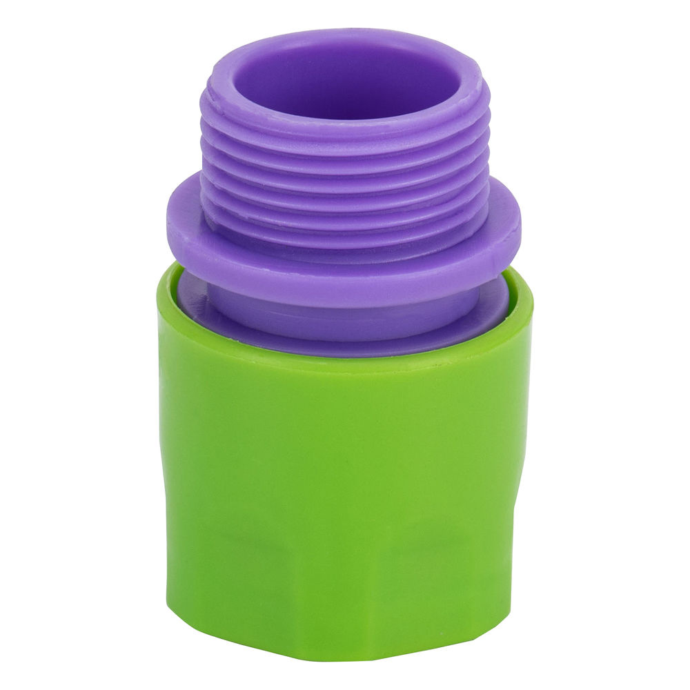 Соединитель пластмассовый, быстросъемный, внешняя резьба 3/4 Palisad (66175)