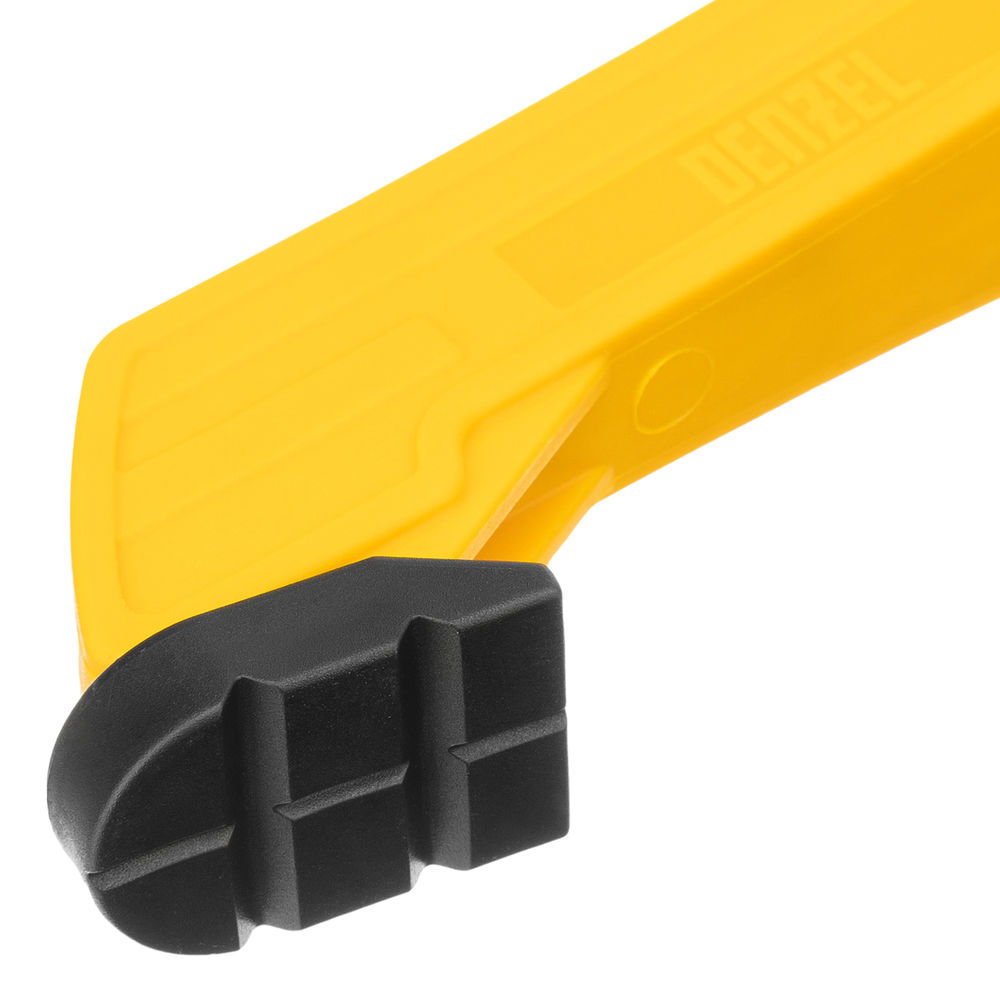 Струбцина клещеобразная, усиленная 100 х 80 мм, двухкомпонентные рукоятки Denzel (20798)