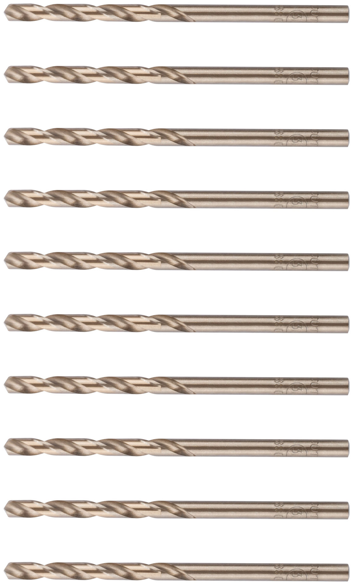 Сверло по металлу Cutop Profi с кобальтом 5%, 3,7 x 70 мм (10 шт) (48-37-10)