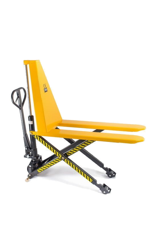 Тележка гидравлическая с ножничным подъемом 1000 кг 1150 мм полиуретановые колеса TOR HLS1000Q (1181002)