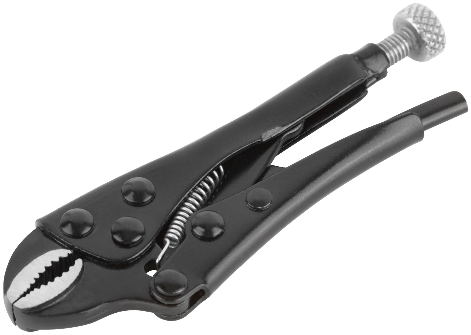 Зажим ручной с фиксатором тип WR черненый 100 мм (52710)