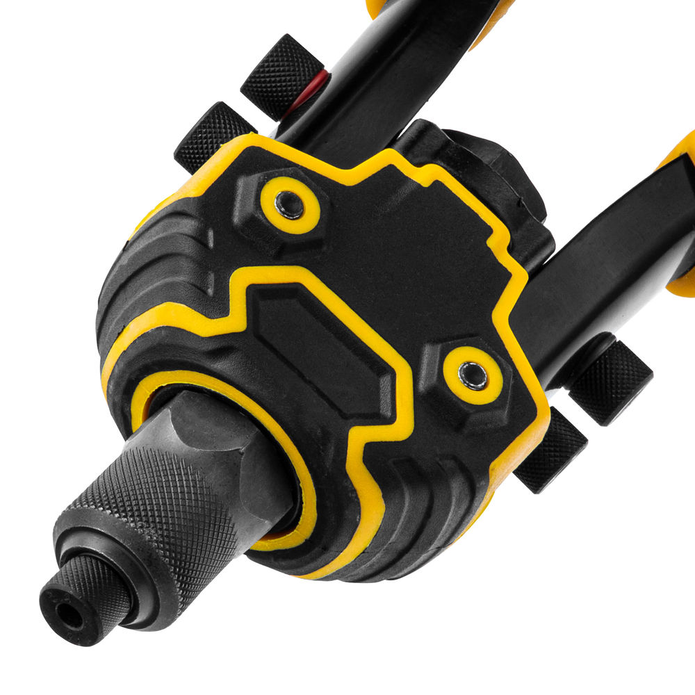 Заклепочник двуручный, заклепки 2,4-3,2-4,0-4,8-6,4 мм Denzel (40500)