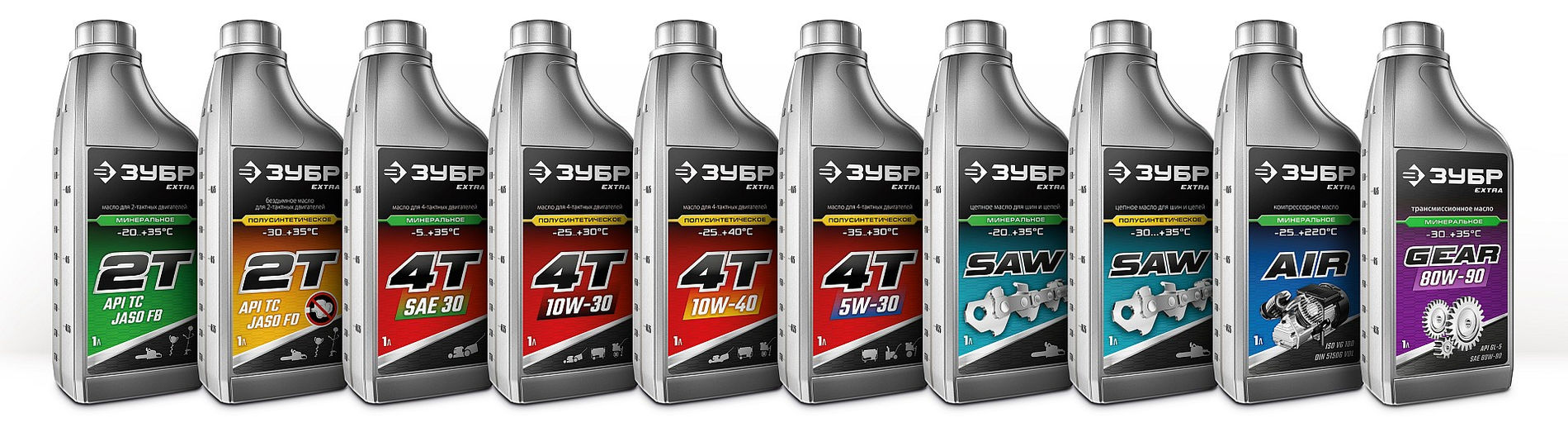 ЗУБР 1 л, компрессорное минеральное масло, EXTRA (70631-1)