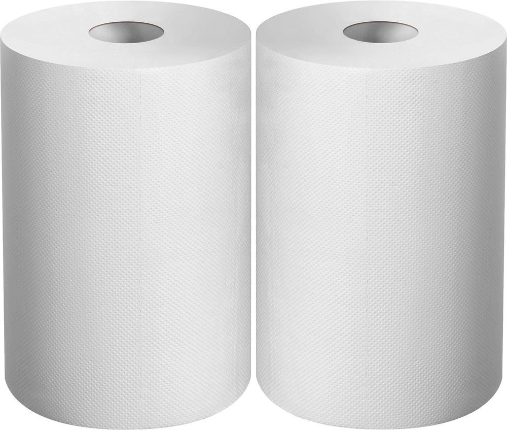 Бумага протирочная 20?25 см, 2-х слойная, в рулоне, 400 листов, 2 рулона ЗУБР Профессионал 12822-20