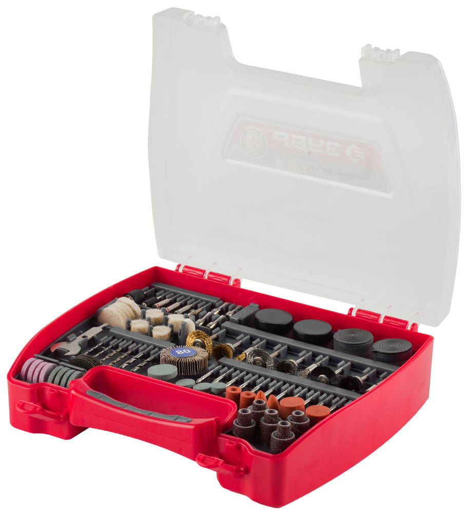 Набор мини-насадок для гравёра 220 предм. ЗУБР 35903-H220