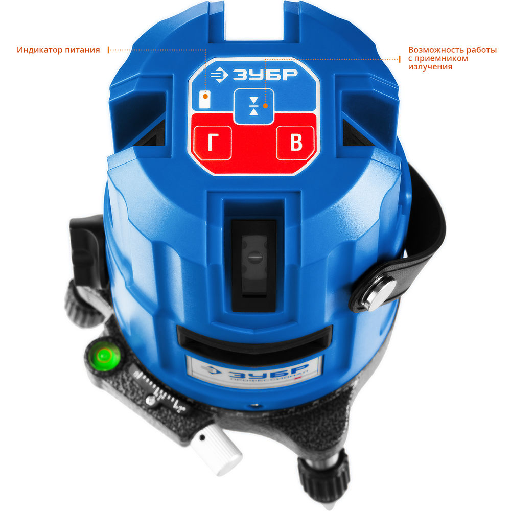 Лазерный нивелир Крест 55, 20 - 70 м ЗУБР Профессионал 34904