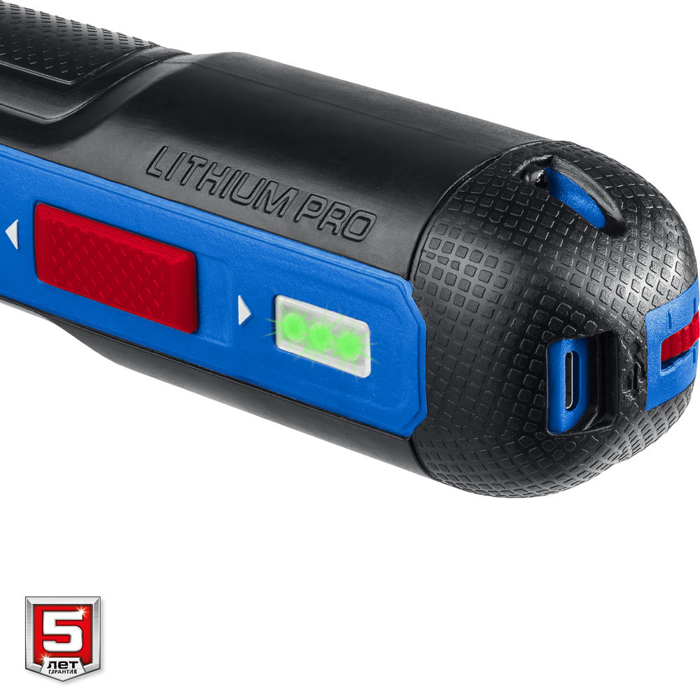 Отвертка аккумуляторная ZUBR GO 4 Vmax, кейс, 33 биты ЗУБР Профессионал PSD-4S