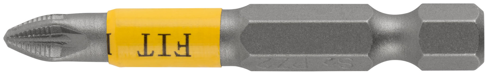 Биты кованые, сталь S2, односторонние 50 мм PZ2, Профи 10 шт., блистер (57535)