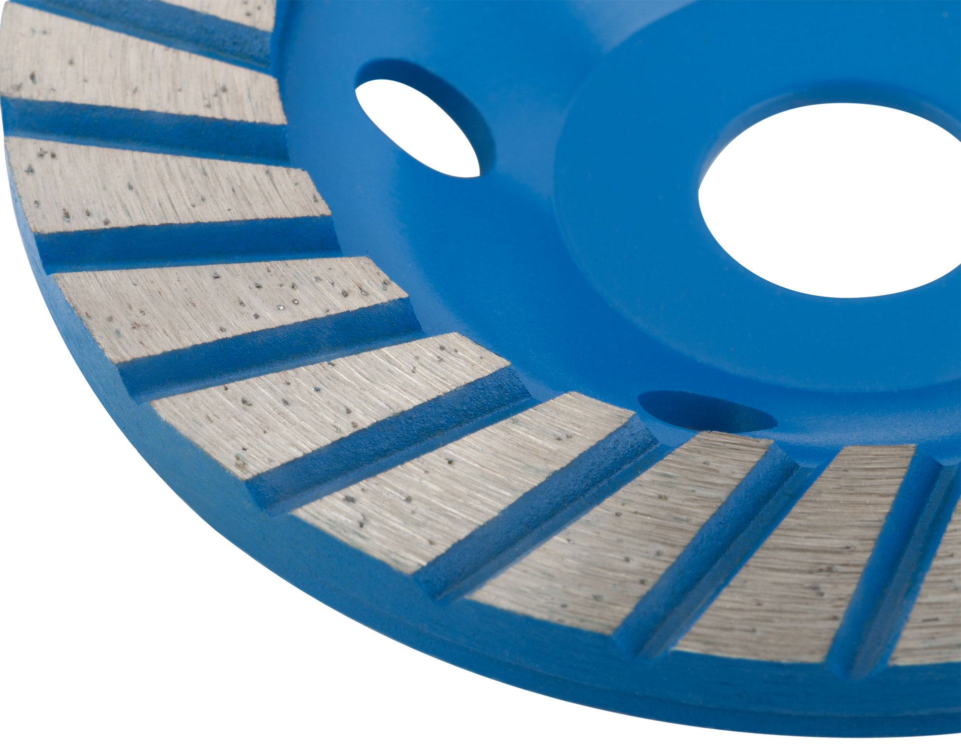 Диск алмазный шлифовальный, посадочный диаметр 22,2 мм, Турбо широкие сегменты 125 мм (39520М)