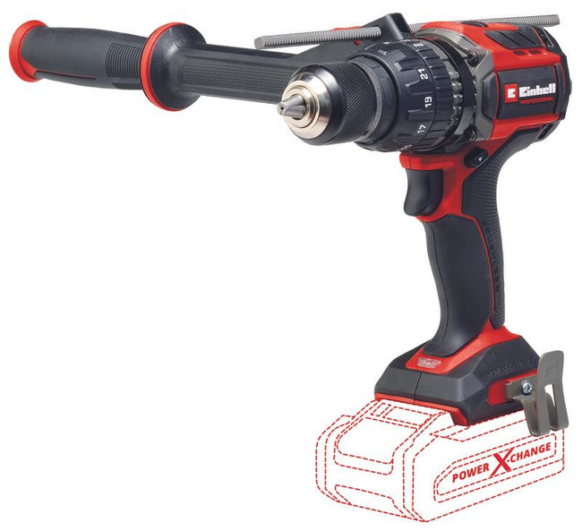 Дрель акк.ударная Einhell PXC TP-CD 18/120 Li-i BL,18В,120Нм,0-500/2100/мин,патр13мм,без АКК и ЗУ (4514310)
