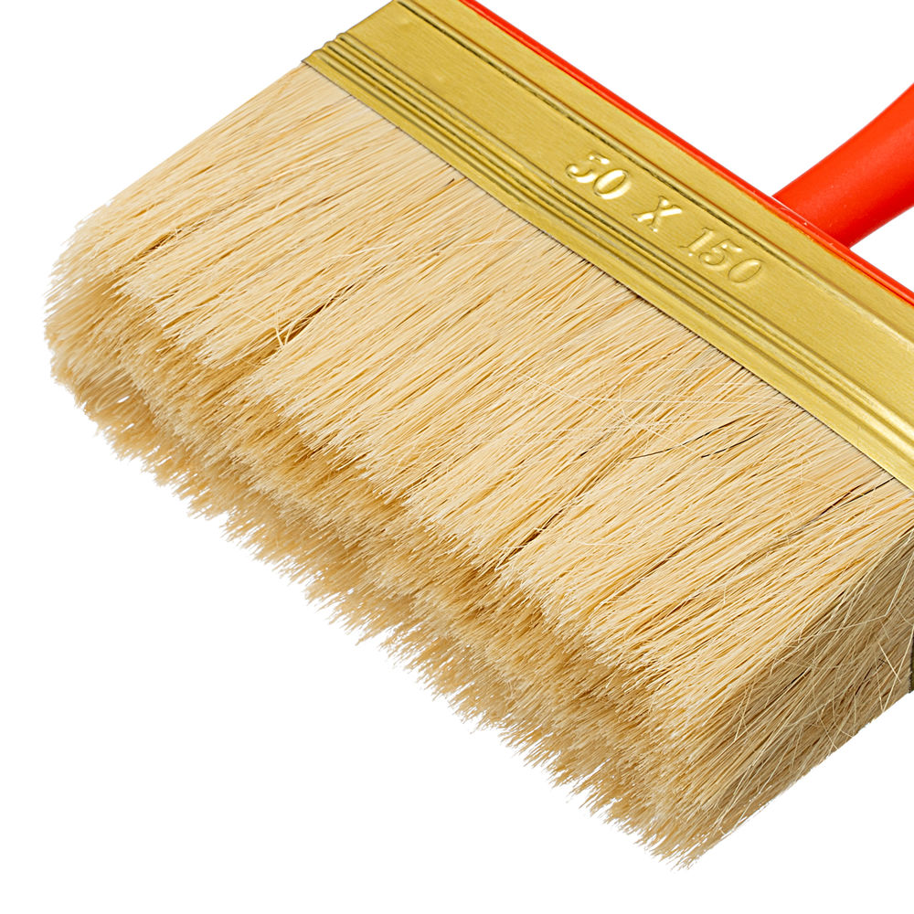 Кисть-ракля, 50 х 150 мм, натуральная щетина, пластмассовый корпус, пластмассовая ручка MTX (84124)