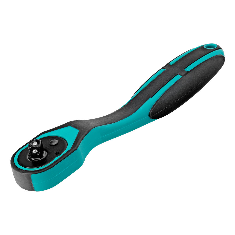 Ключ-трещотка 1/4, CrV, 72 зуба, с быстрым сбросом Stels