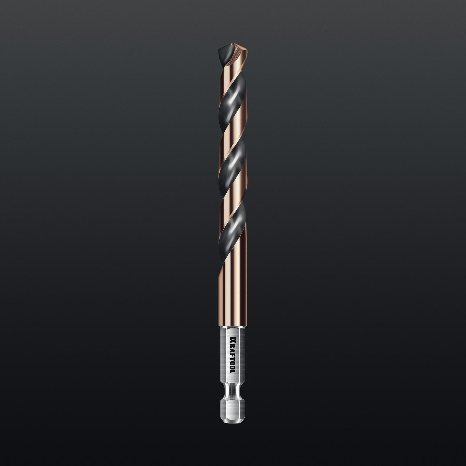 KRAFTOOL НЕХ-1/4?, 10 шт, набор сверл по металлу для винтовёртов и шуруповертов IMPACT READY (29652-H10)