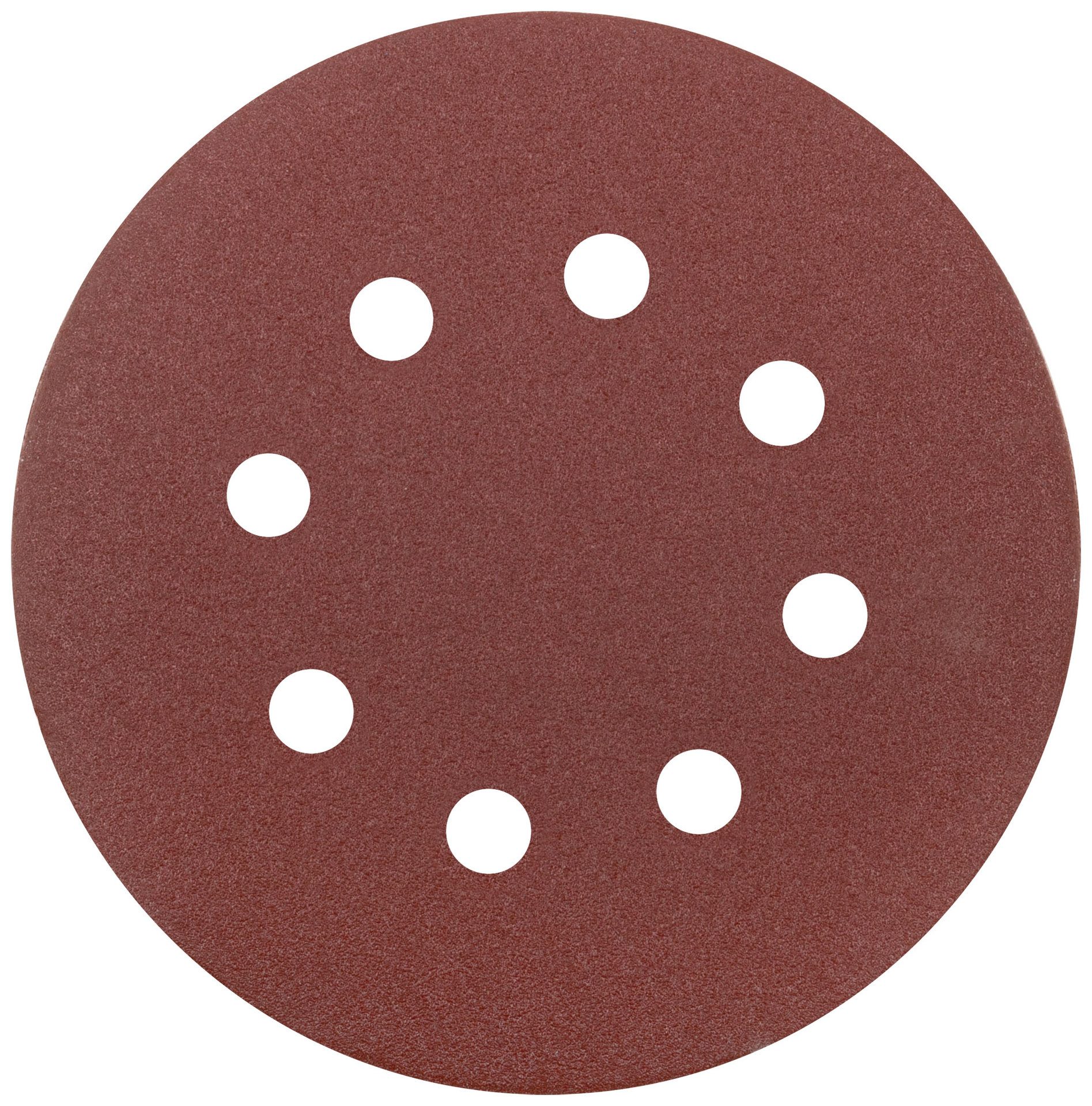 Круги шлифовальные с отверстиями (липучка), алюминий-оксидные, 125 мм, 5 шт. Р 120 (39786)