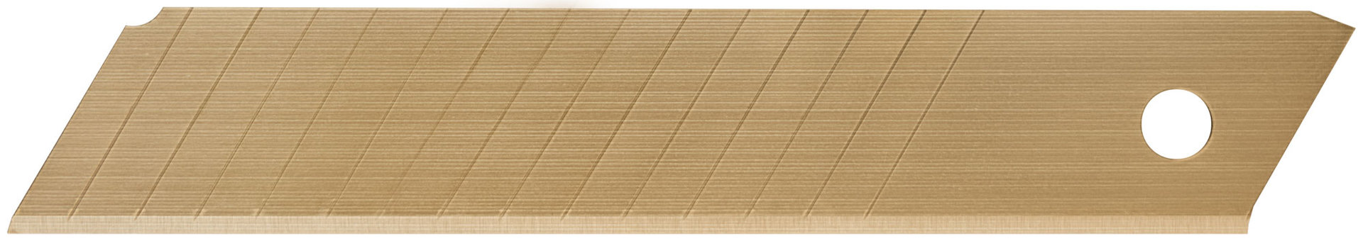 Лезвие сегментированные 18 мм, 15 сегментов (5 шт.) с нитридом титана (10432)